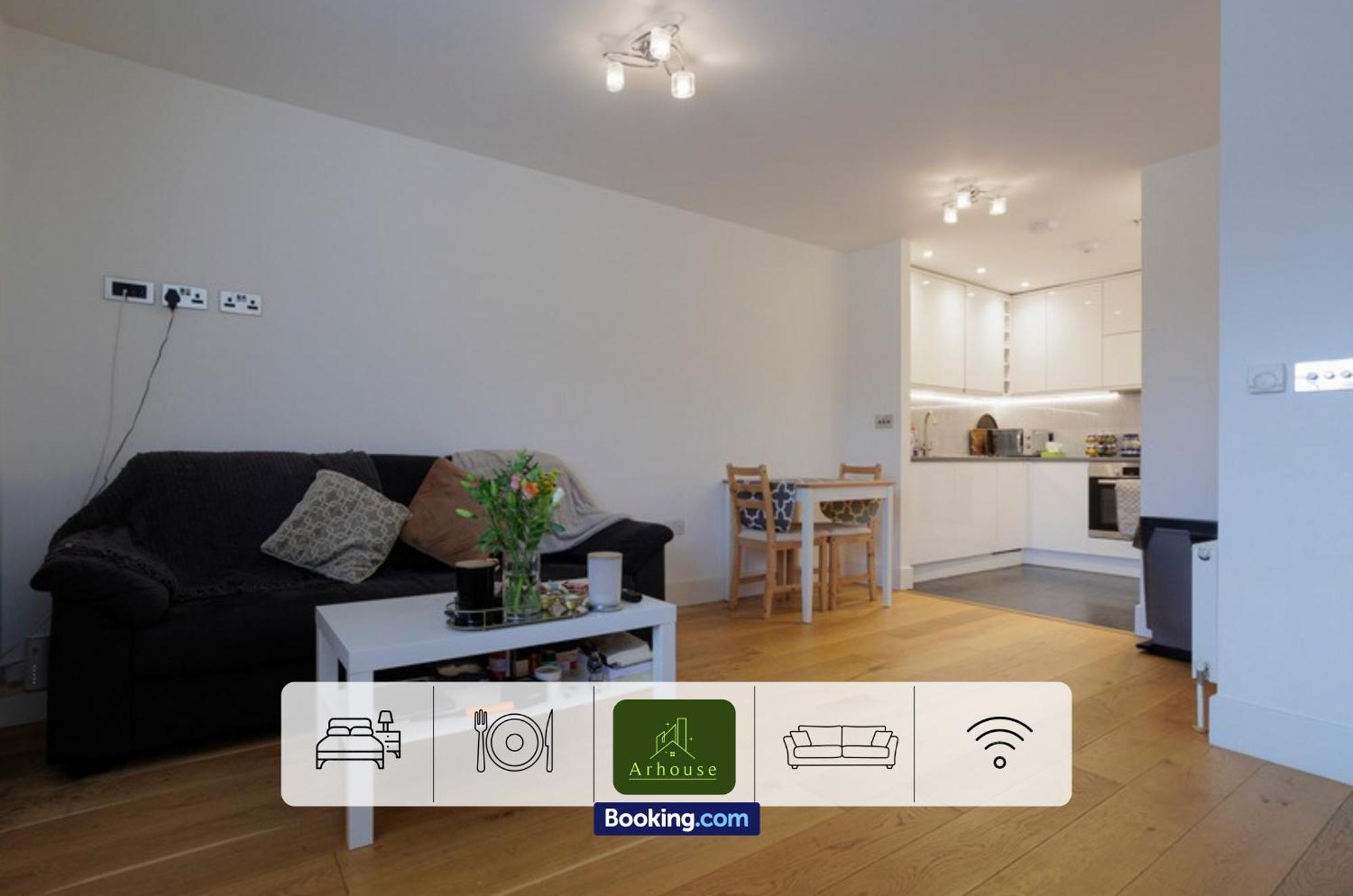 One Bedroom Apartment By Arhouse Apartments Short Lets & Serviced Accommodation Kingston With Free Wifi Kingston upon Thames  Eksteriør bilde
